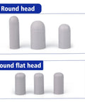 Grab This Awesome 80-Piece Rubber Vacuum Cap Assortment Kit With Dropper Sizes From 5/32 To 3/8 Inch Perfect For Carburetors And Manifolds Made Of Heavy Duty Nitrile That Gets The Job Done Without Skipping A Beat. Gray nitrile rubber vacuum caps, round head and flat head styles, assorted sizes