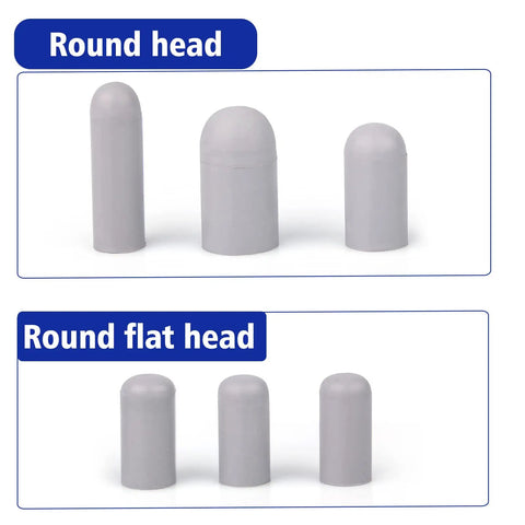 Grab This Awesome 80-Piece Rubber Vacuum Cap Assortment Kit With Dropper Sizes From 5/32 To 3/8 Inch Perfect For Carburetors And Manifolds Made Of Heavy Duty Nitrile That Gets The Job Done Without Skipping A Beat. Gray nitrile rubber vacuum caps, round head and flat head styles, assorted sizes