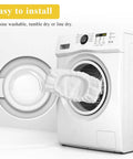 Reusable Mop Pads Replacement For Oreck Steamer Mop washable in front-loading washing machine