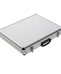 Metal carrying case for 80 Piece One Half Inch Shank Carbide Router Bit Set for Woodworking with Tungsten Carbide Bits and Carbon Steel Construction