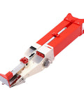 Handheld Seed Planter And Fertilizer Spreader For Home Garden Adjustable Seed Rate And Depth No Bending Seeding Tool