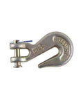 1/4 Inch Chain Hooks G70 Clevis Grab Hooks For Crane Trailer Truck Transport With Load Limit Of 3600 Lbs Zinc Finish Alloy Steel