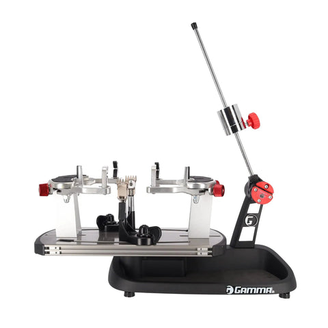 Momentum Drop Weight 6 Plus Stringing Machine With Six Point Mounting System And Swivel Base, Pro Grade Tennis Racquet Stringer