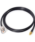 SMA Female To UHF SO239 Female Coax Jumper Cable 1 Meter RG58 for Handheld Ham Radio Walkie Talkie Two Way Radios Baofeng