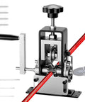 Beefy Copper Wire Stripping Tool With Hand Crank Or Drill Power, Handles Insulation On Scrap Wire, Portable Aluminum Frame