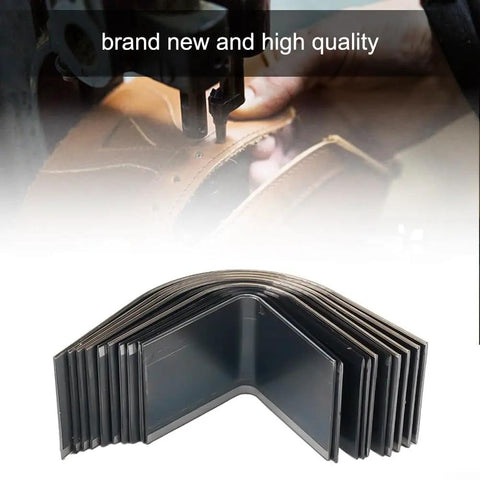 10 Piece Leather Corner Round Hand Punch Set Pro Grade Carbon Steel DIY Leatherworking Tool Kit With 3mm To 25mm Hole Sizes