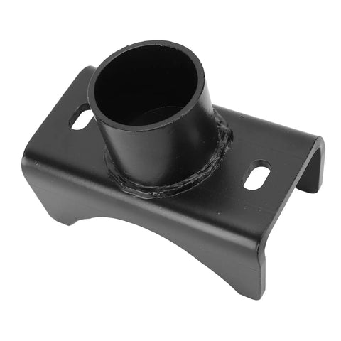Rugged Bottle Jack Axle Adapter for Safe Lifting in Garages and Off Road Use, heavy-duty steel, close-up angle