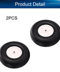 Ultra Lightweight 4 Inch RC Airplane Foam Wheel Tire Set With Plastic Hub 2 Pack PU Sponge Tire for Model Planes