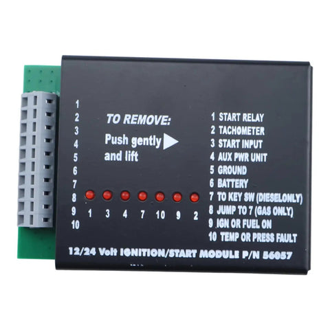 Kickstart Your Heavy Duty Boom Lift With This Rock Solid Ignition Start Module Swap Out For 56057GT And 35692GT module with detailed wiring instructions.