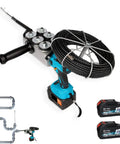 Grab And Go Automatic Cable Threader Wall Wiring Machine With Spacious 30 Meter Wire Spool and Heavy Duty Six Steel Guide Wheels.