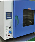 Solestre Heavy Duty Replacement Handle For Commercial Kitchen Equipment Drying Box Oven Door Grip High Temp Resistance installed on blue oven.