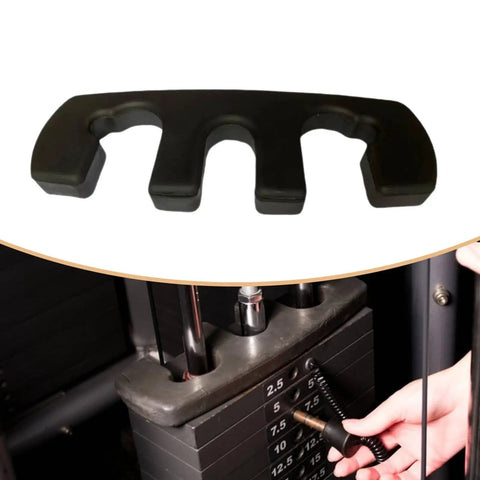 Resistance Plate Adapter For Strength Training And Weightlifting, Add On Weight Block For Gym Weight Stack, 2.4kg Load Capacity