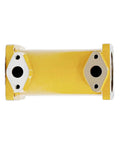 Get This 7N0128 Transmission Oil Cooler Element To Keep Your CAT Caterpillar Crawler Tractor And Loader Running Cool And Smooth With Easy Fit For Models Like D5 D4D D6C And 955K Today. yellow metal transmission oil cooler element with bolt holes