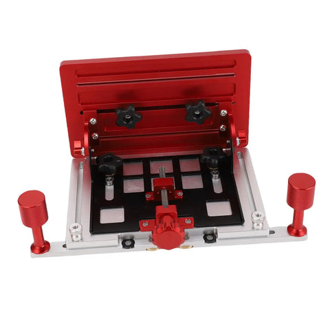 Adjustable Woodworking Backer Clamp For Table Saw Heavy Duty Aluminum Back Plate Holder Surface Clamp for board work