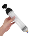 200cc Manual Oil Fluid Extractor Pump For Car Engine And Brake Fluid Change, portable hand pump with clear chamber