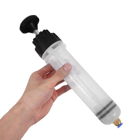 200cc Manual Oil Fluid Extractor Pump For Car Engine And Brake Fluid Change, portable hand pump with clear chamber