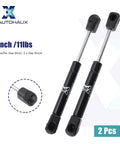 Two Pack 7 Inch Lift Supports Gas Struts 11 Lb With Mounting Brackets Universal For Car Hood And Tailgate Hydraulic Lift Rods