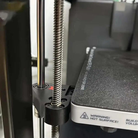 Premium T8 Leadscrew Kit For 3D Printer Mods With Matching Nut 100 To 500mm Length Durable Steel Lead 2mm Or 8mm Linear Motion Parts Ready To Roll, 3D printer Z-axis leadscrew installed