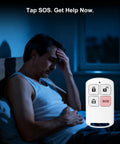 Wireless Home Security System For Homes And Small Businesses Expandable With Standalone Keypad Real Time App Alerts No Monthly Fees Alexa Compatible Door And Window Sensors Motion Detectors Remote Access Tamper Resistant Hub Diy Friendly white SOS keypad