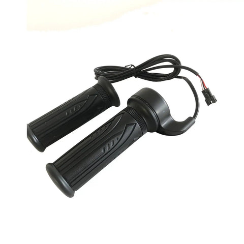 20X Full Twist Throttle For Electric Bikes And Scooters, Right Hand Grip Throttle, 24V To 72V Compatible, 180cm Wire, Fits 22.5mm Handlebars, Easy Install, Smooth Acceleration For E-Bikes And Folding E-Bikes