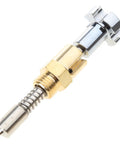 Premium Adjustable Multi Gear Motorcycle Carburetor Choke Plunger With Hand Pull Throttle Screw, showing metal construction and spring design.
