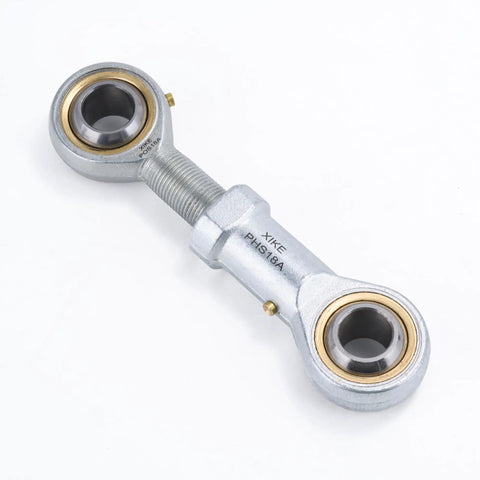 POS18 Rod End Bearing 18mm Bore With Right Hand Male Thread For DIY Projects 3D Printing Hydraulic Cylinders CNC Machines And Heavy Duty Gear Machinery Ideal For Agriculture Garden Tools Motorcycles Trucks And Cars, chrome steel