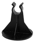 Side view of Workhorse Heavy Duty Rebar Chair 1.5 Inch With Flat Base 800 Count Box Fits Bar Sizes 3 To 5 Durable Plastic Stand
