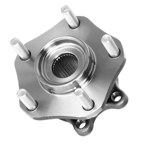 Drop-In Ready To Roll 4-Piece Front And Rear Wheel Bearing Hubs Assembly Kit For Nissan Rogue And Rogue Sport FWD 2014-2019 2017-2019 Complete Hub Bearings Set, showing a single hub.
