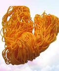 Outdoor Nylon Rope Hammock Swing With Mesh Seat vibrant orange nylon ropes for camping and hiking