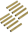7 Millimeter Brass Pen Tubes Pack Of Ten For Slimline And Comfort Woodturning Pens And Pencils Replacement Tubes Two And One Thirty Second Inch Long Each Tube ideal diy craft kit accessory for woodturning fans and diyers