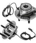 Front Wheel Hub And Bearing Assembly Pair For 2009 2010 2011 Ram 1500 5 Lug With ABS Left Or Right AUQDD 515126 Replacement OE Quality Plug And Play Bolt On Fit No Modifications Maintenance Free ISO TS 16949 Certified