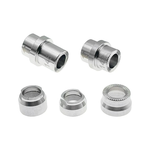 Beefy Stainless Steel Thru Axle Adapter Kit For Wahoo KICKR Core And KICKR V4 And Newer Models 2025 Upgrade