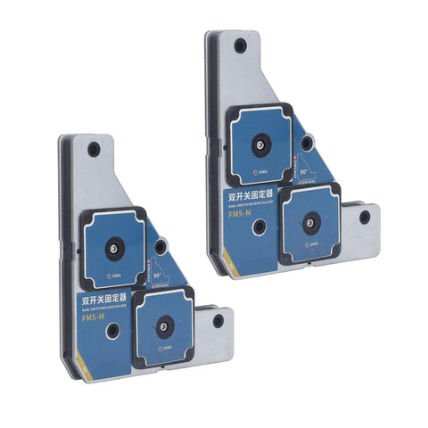 Heavy Duty 50KG Magnetic Welding Clamp With Double Layer Galvanized Steel on display, designed for accurate positioning and steady grip.