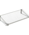 Configurable Titanium Shoe Shelf Set for Floating Shelves and Easy Shoe Organization, metal rack for home use, empty view