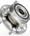 Close-up of 4X4 Front Wheel Bearing Hub Assembly Set For Toyota Fits Tacoma 4Runner FJ Cruiser And Lexus GX460 GX470 6 Lug Hubs