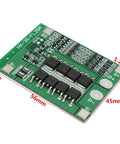 Two Pack Heavy Duty Three Series Lithium Ion Protection Board For 11.1 To 12.6 Volt Packs Pushing 25 Amp Draw, green PCB layout.