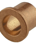 Heavy Duty Metric Bronze Flange Bearings 12mm X 17mm X 12mm 4 Pack showing a close-up view of a bronze bearing.