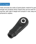 M4xL26mm Lever Steering Linkage Tie Rod Ball Head End For RC Crawler Car 10 Pcs Black Beefy Ball Joint Ends, black plastic