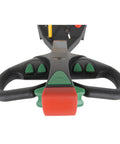 Heavy Duty Electric Powered Tugger 3K Cart Mover For Airports And Warehouses handle with control buttons for easy operation.
