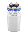 15uF MFD 370V/440V CBB65 Oval Run Start Capacitor For AC Motors, Fans, Compressors, Heat Pumps And Air Conditioners Built Tough UL Recognized Design Fits Rotary Units And Cooling Systems