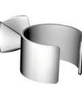 Oil rubbed bronze Voss Hair Dryer Holder Wall Mount, modern design, coordinates with Voss faucets, bathroom accessory.