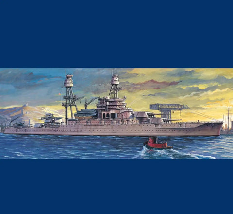 Aircraft Carrier 3D Puzzle Kit For Adults One Seven Hundred Scale German Shanhorst Cruiser Model Plastic Build Kit in ocean setting