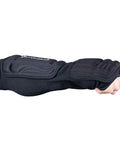 Hand and Forearm Armor Guards for Martial Arts Training Large Size with High Density Foam Flexible Channel Padding