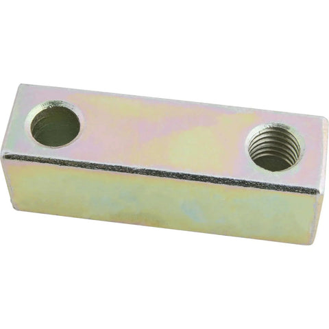 Small Block Chevy Head Stud Remover And Tap Alignment Tool For Sbc V8 Engines, durable steel block with threaded holes for alignment.