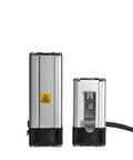 Solid Build Dc 24 Volt Aluminum Alloy Industrial Air Fan Heater For Equipment Cabinets Kicks Some Serious Heat With 200 Watts And Stays Super Quiet, showing two compact aluminum heaters.