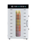 Kickin Out Top Shelf Snacks With This Twenty Tray Electric Food Dehydrator featuring stainless racks and smart heat controls.