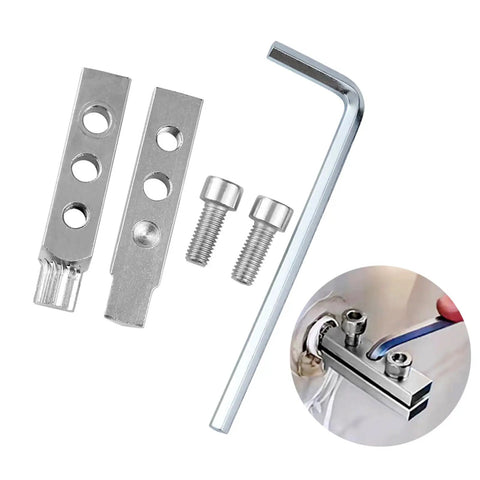 Heavy Duty Screw Extractor Kit With Ergonomic Handle For Tough Bolts, Broken Removal Tool Made From Durable Carbon Steel Perfect For Home Repair And DIY Grinds Without Getting Tired Of The Grippy Comfort, with bits and hex key