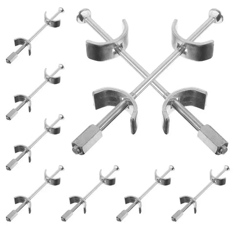 Galvanized Steel Countertop Joiner Connectors Kit Of 10 For Benchtop And Furniture Drawbolt Style Fasteners With Standard Threads 15.3 x 1.2 cm DIY Friendly Easy Install Joining Bolts displayed.