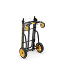 8 In 1 Folding Multi Cart Hand Truck Dolly Platform Cart With Telescoping Frame From 29 Inches To 42 And A Half Inches, 500 Lb Load Capacity