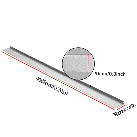 Aluminum And MDF Hybrid Spoilboard Table For CNC Router With PROVerXL 4030 V2 XY Axis Extension Kit Large 1490 By 1393 By 20mm Work Surface